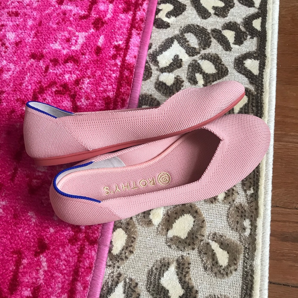 Rothy’s Peachy/Pink Flat